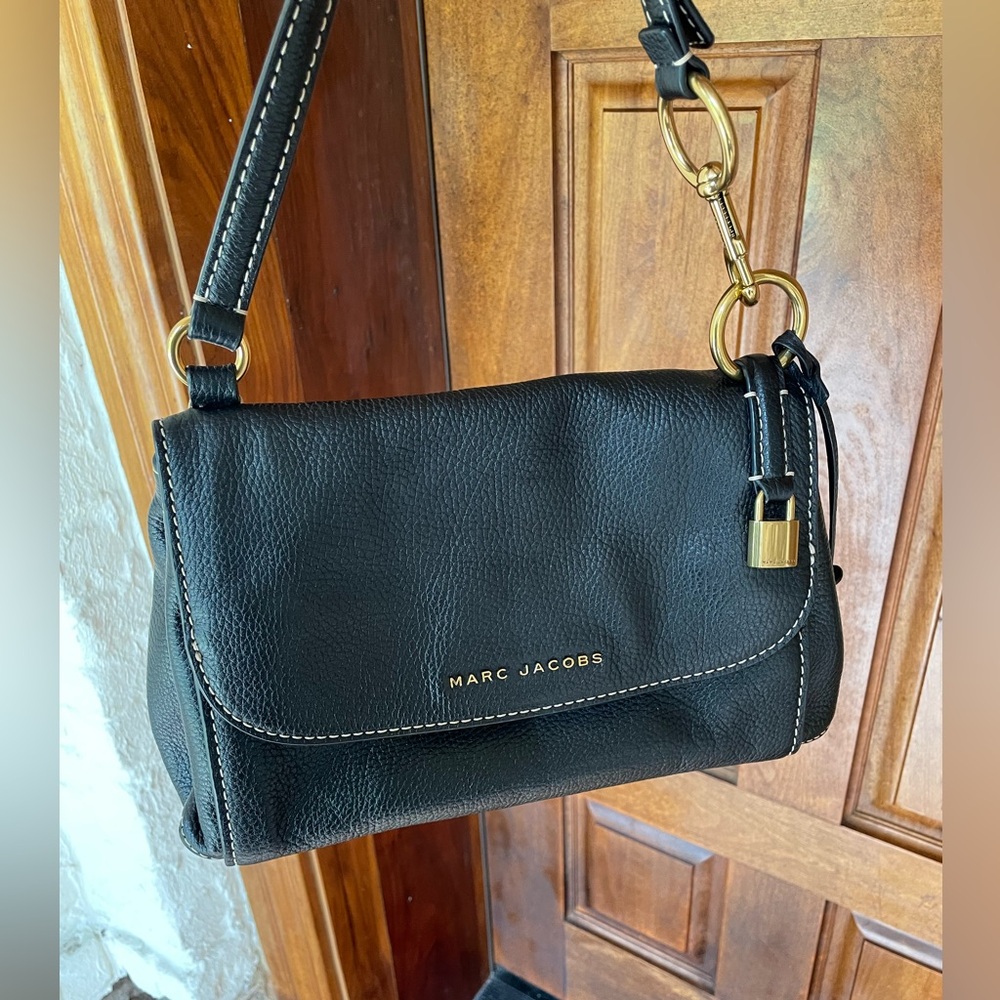 Marc Jacobs Boho Grind Black Satchel Size Medium - Picture 16 of 16